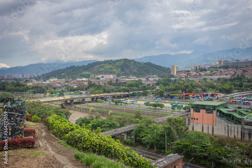 Medellin, Antioquia / Colombia July 17, 2016 transport terminal Medellin © alexander