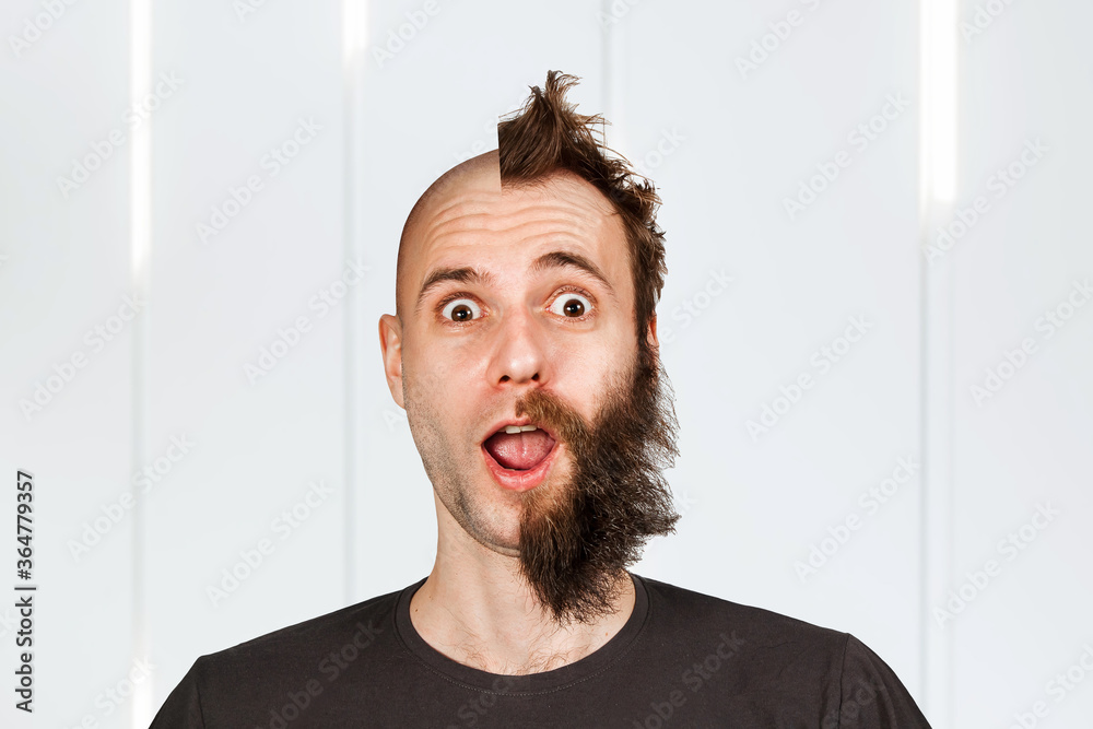 Half 2024 shaved head