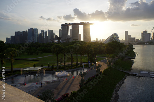 vue sur Singapour 