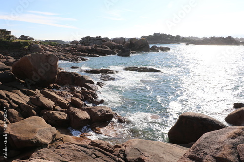 Côte de Granit rose à Perros-Guirec, France © Hagen411