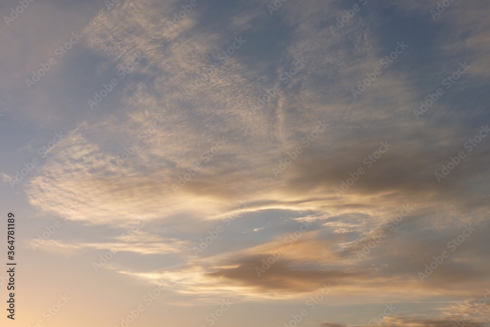 Obraz premium Amas de nuages