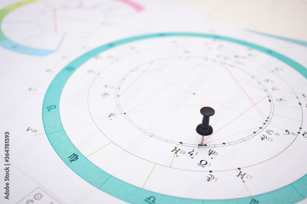 Setting a confusing astrological task. Symbols of zodiac signs, planets, aspects. Setting a confusing astrological task. Symbols of zodiac signs, planets, aspects.