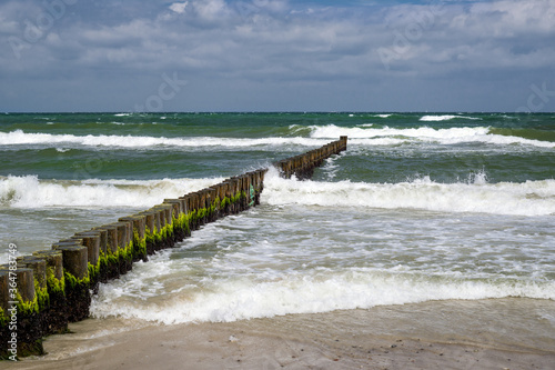 Ostsee Wellen Buhnen K  stenschutz