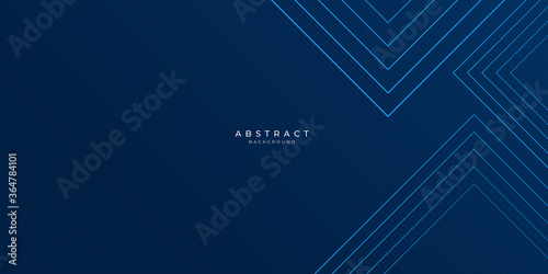 Dark blue color gradient presentation background, geometric lines triangle pattern, vector abstract trendy graphic design. Simple minimal halftone color gradient, modern pattern backgrounds 