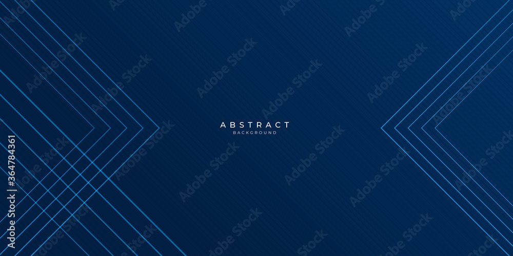 Blue background with abstract lines triangle modern element for banner, presentation design and flyer Blue background with abstract lines triangle modern element for banner, presentation design and flyer