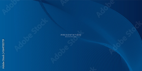 Abstract blue black background with dynamic effect. Modern pattern. Vector illustration for design.