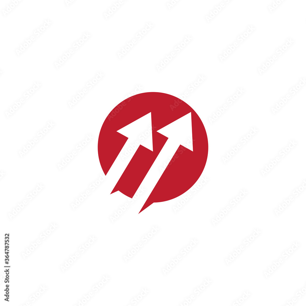 Arrow vector illustration icon Arrow vector illustration icon