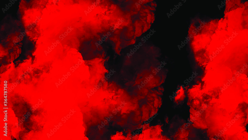 red and black smoke  background