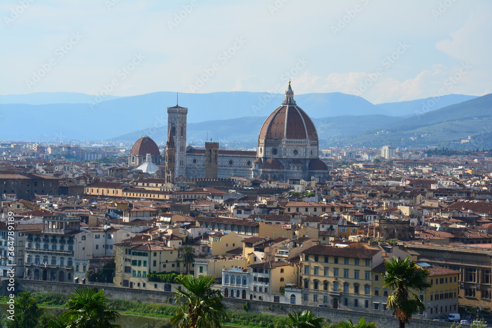 Vue Panoramique Florence Toscane Italie