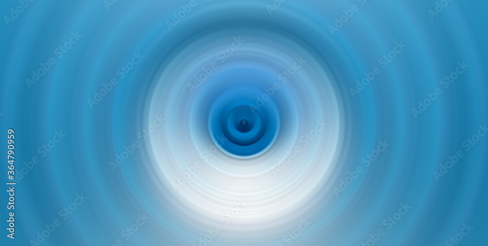 Blue round. Bright light background. Abstract texture of concentric circles. Blue round. Bright light background. Abstract texture of concentric circles.