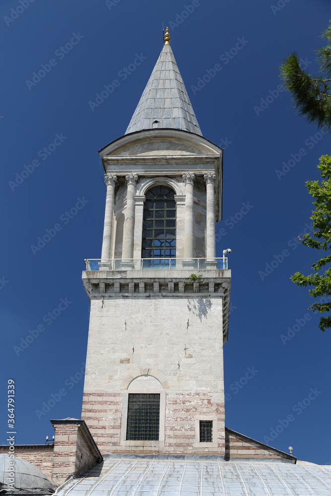 Tower of Justice in Topkapi Palace, Istanbul, Turkey