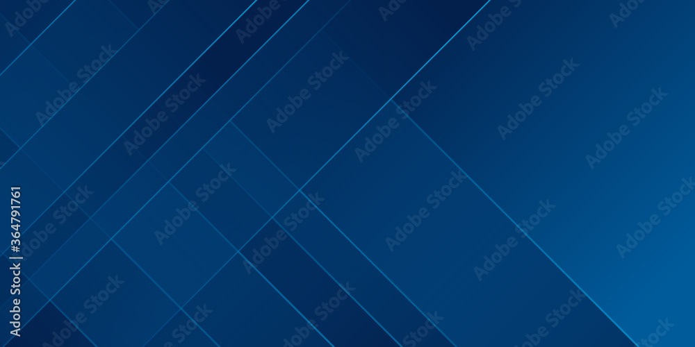 Abstract lines stripes on blue background backdrop. Modern Simple Blue Grey Abstract Background Presentation Design for Corporate Business and Institution.