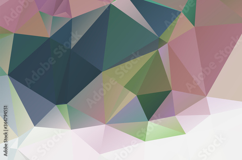 Vivid colorful gradient mosaic background. Geometric triangle  mosaic  abstract
