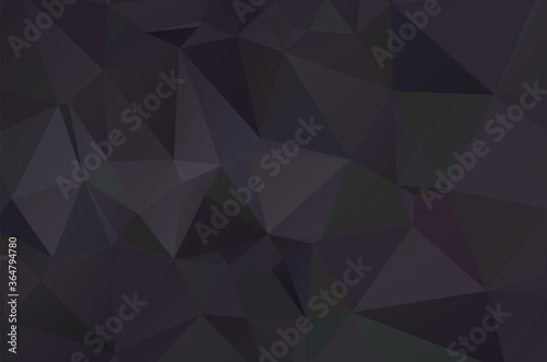 Dark low poly template vector background illustration with an elegant design esign