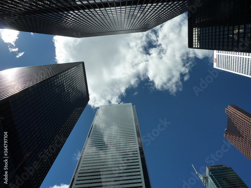 City buildings in Toronto