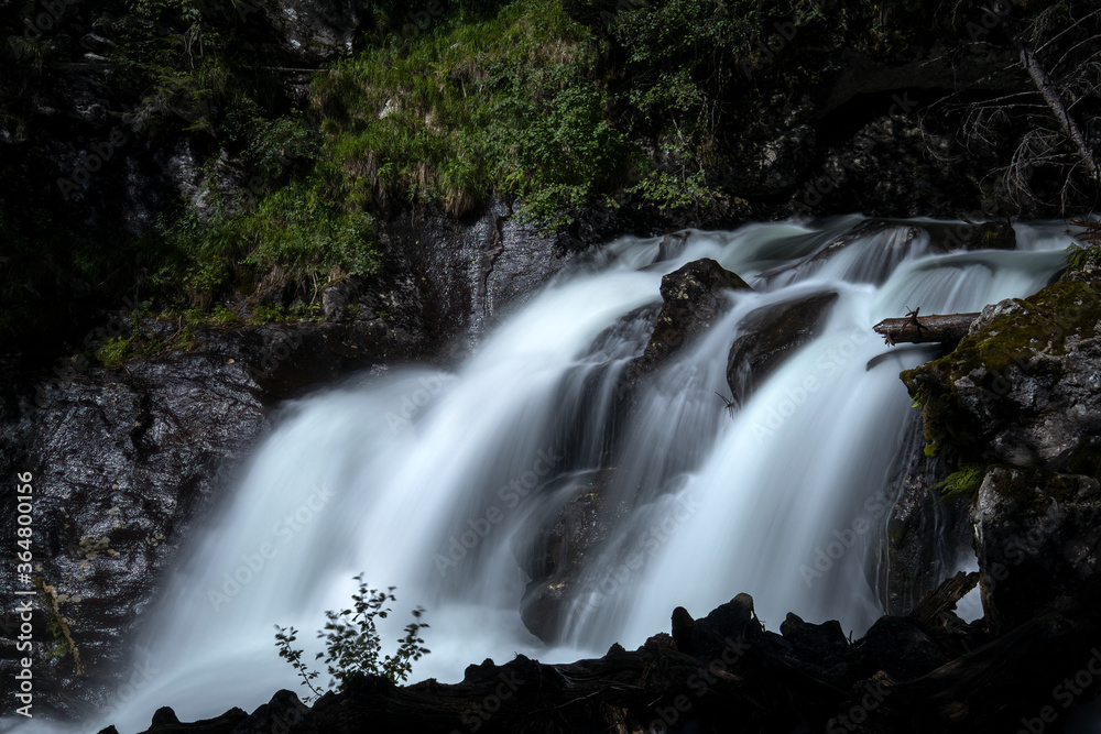 Wasserfall in der Steiermark, Österreich, Europa Wasserfall in der Steiermark, Österreich, Europa