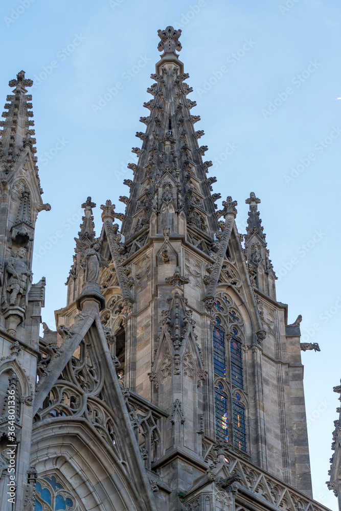 Gothic Cathedral of Santa Eulalia in Barcelona
