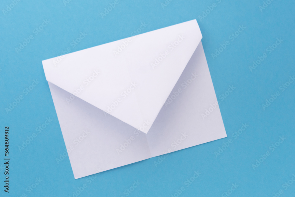 assembly procedure of a paper white airplane. Origami. assembly procedure of a paper white airplane. Origami.