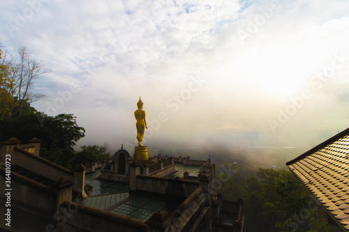 statue of Buddha at Nan Thailand