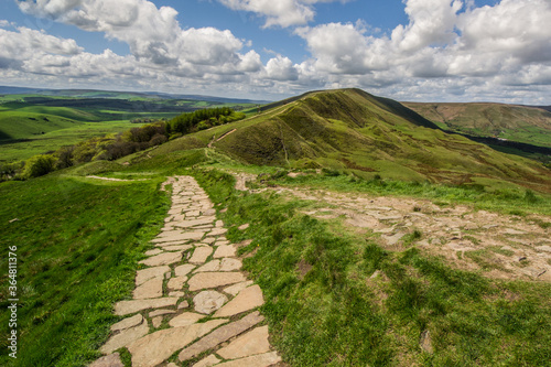 Lose Hill, Mam Tor, Castleton, Peak District National Park, England UK