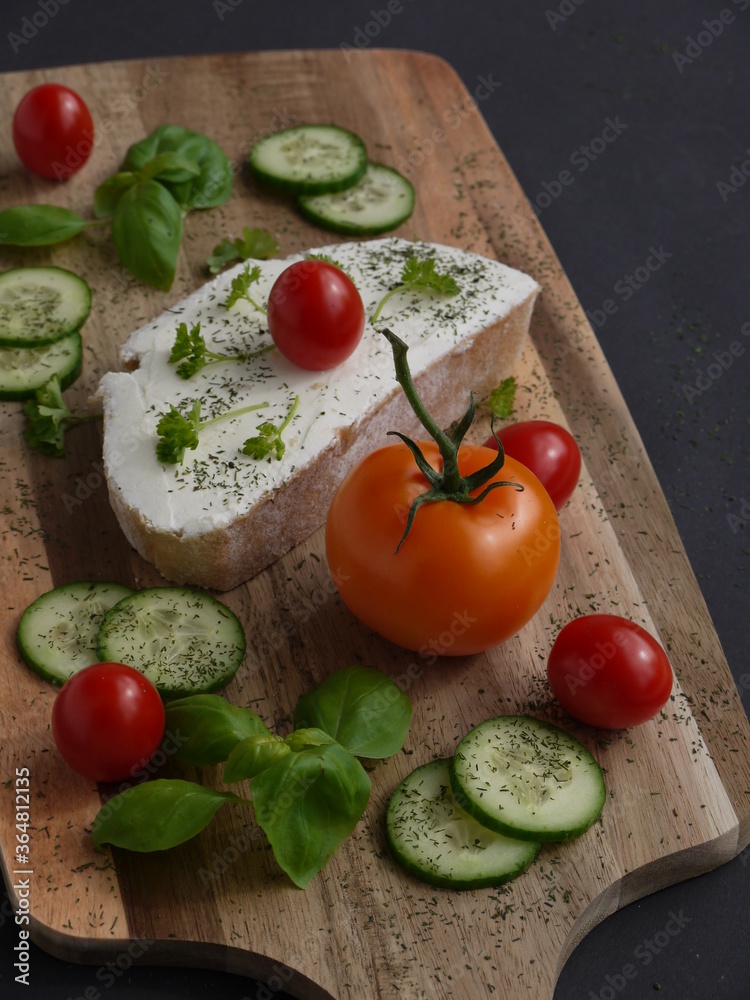 Frischkäse-Brot Frischkäse-Brot