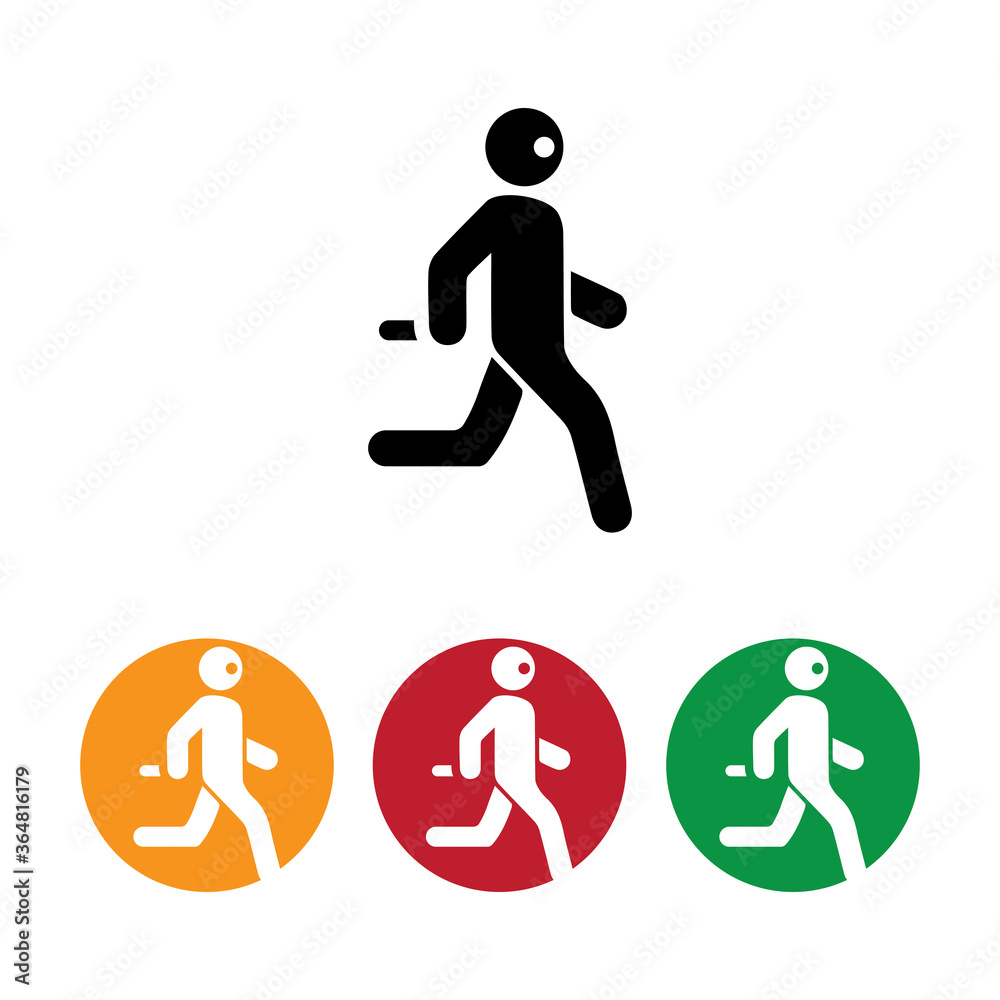 people Running gesture illustration vector design people Running gesture illustration vector design