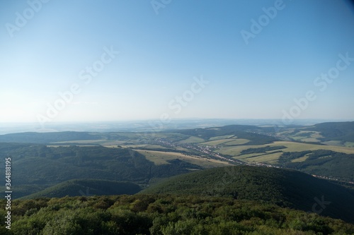 beautiful nature landscape in beskydy in eastern bohemia © luciezr