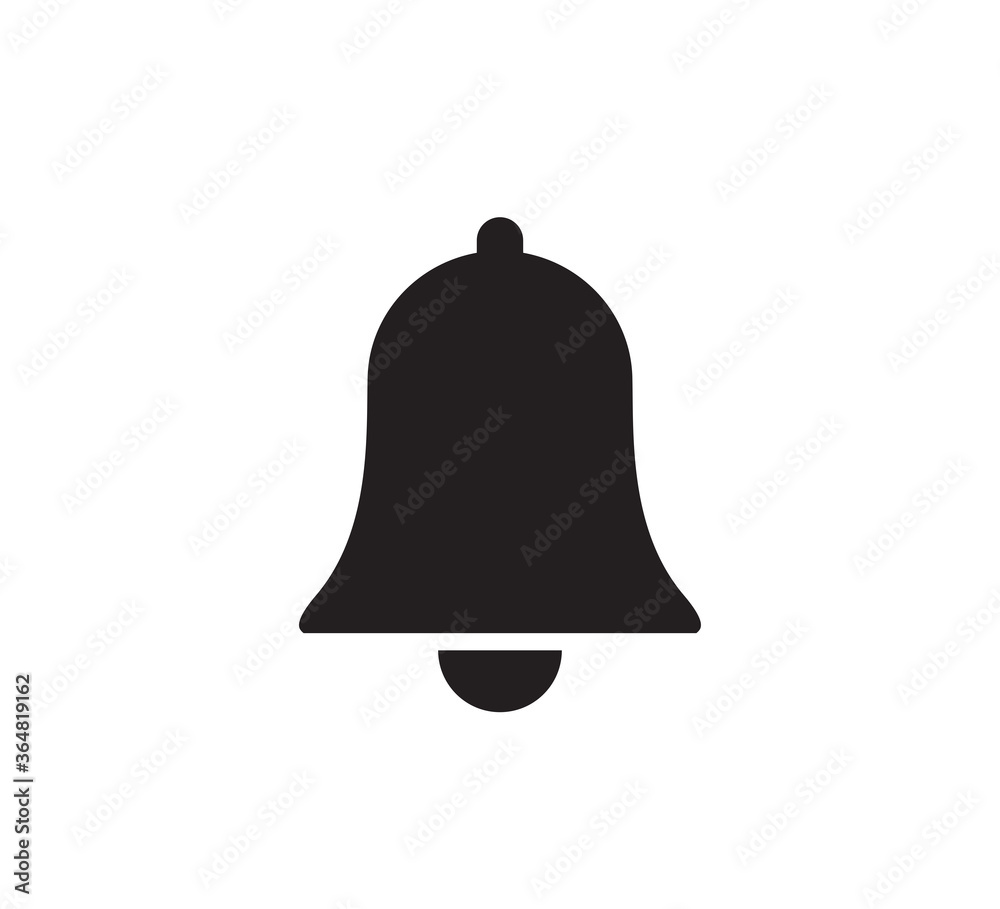 Alarm icon vector logo design template flat style Alarm icon vector logo design template flat style