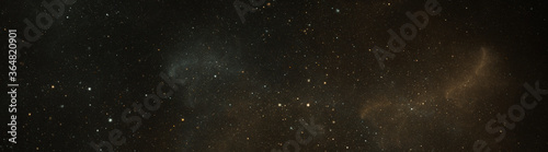 space texture illustration with stars wide aspect ratio