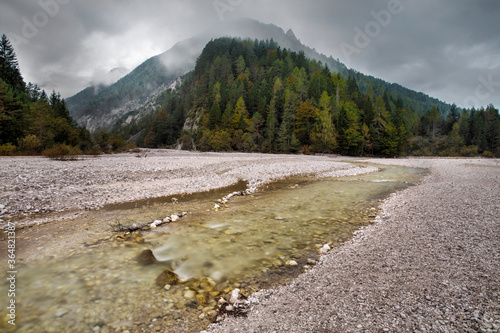 Small River in Slovenia photo