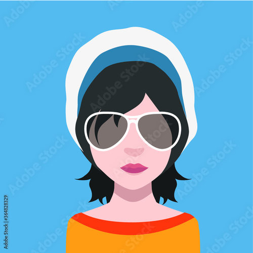 Avatar people character vector