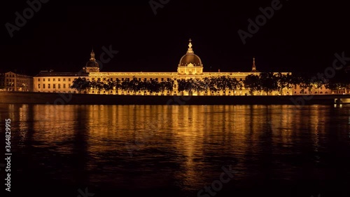 time lapse hotel dieu lyon photo