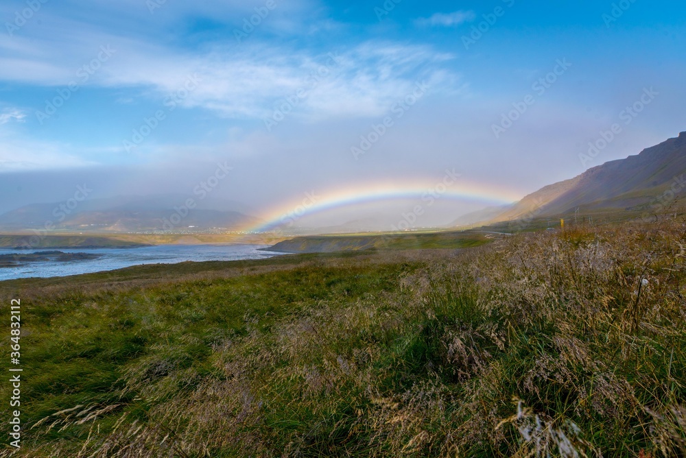 Regenbogen in Island