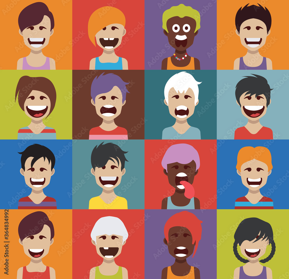 People avatars. Vector women, men avatar. - Vector People avatars. Vector women, men avatar. - Vector