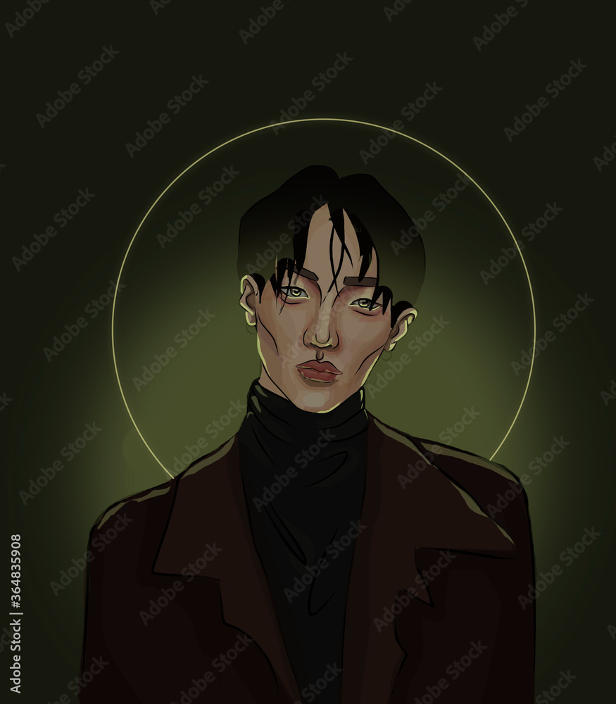 Fototapeta premium Asia boy