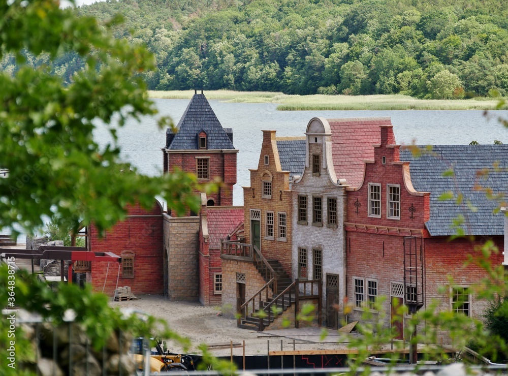 Kulisse der Störtebeker-Schau in Ralswiek auf Rügen