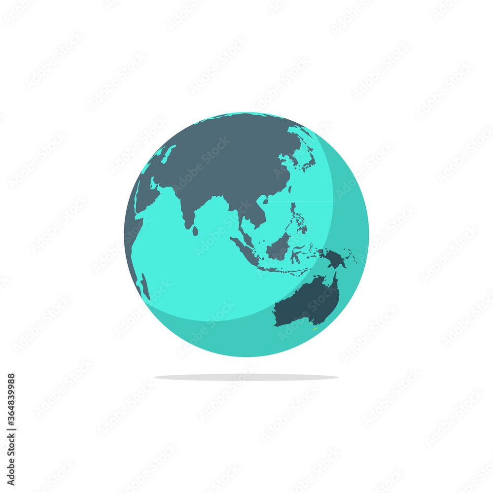 Earth globe icon symbol vector Earth globe icon symbol vector