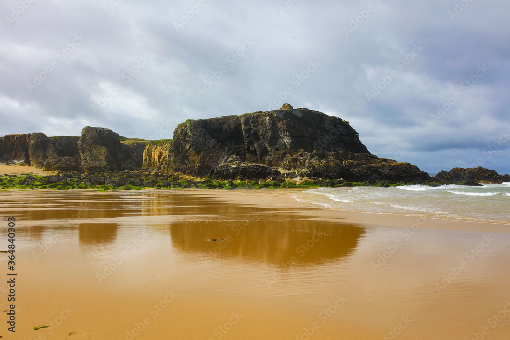 Fototapeta premium wild coast of Quiberon France