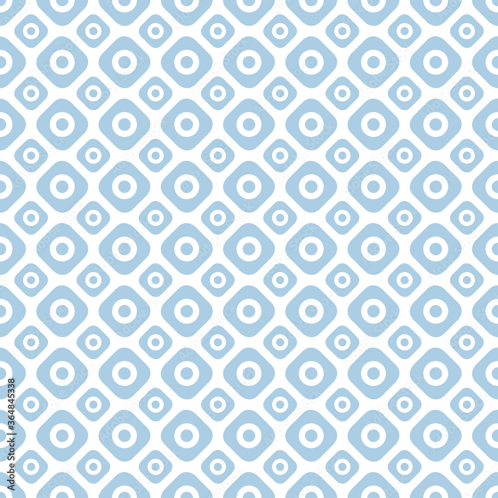 Two different sized squares with circles seamless repeat pattern background Two different sized squares with circles seamless repeat pattern background
