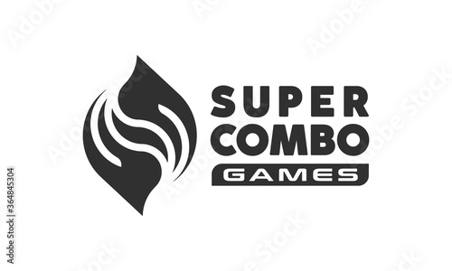 Super combo computer web games logo