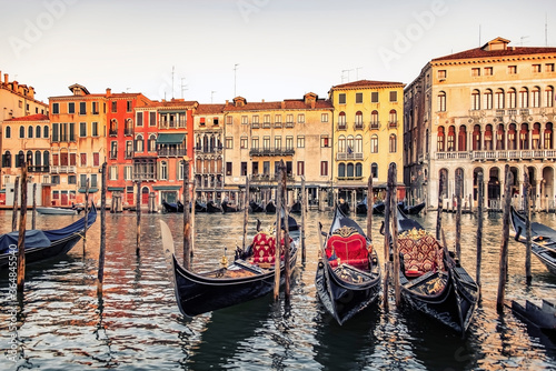 The city of Venice in the morning, Italy