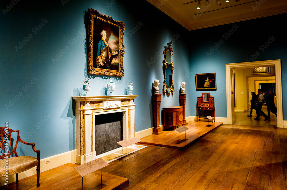 NEW YORK USA SEP 25 2015 Part Of The Metropolitan Museum Of Art 