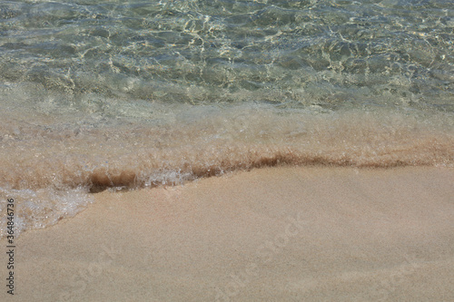 Red sand beach macro background creta island falassarna summer holidays 2020 covid-19 season modern high quality prints