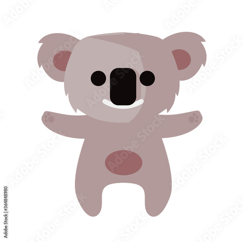 cute kawaii animal happy koala