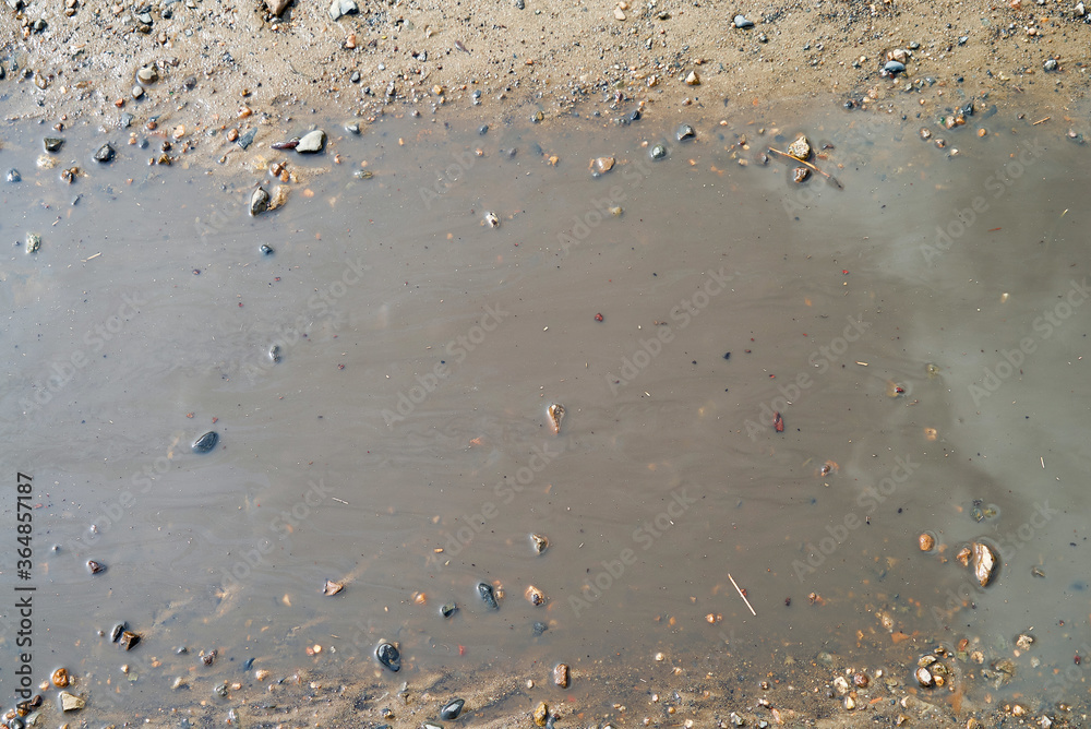dirty puddle, stream, water, rain dirty puddle, stream, water, rain