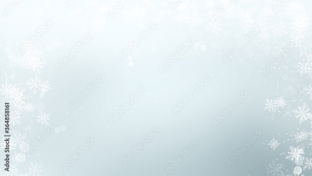 Abstract background snowflake white color, gradient background design Abstract background snowflake white color, gradient background design