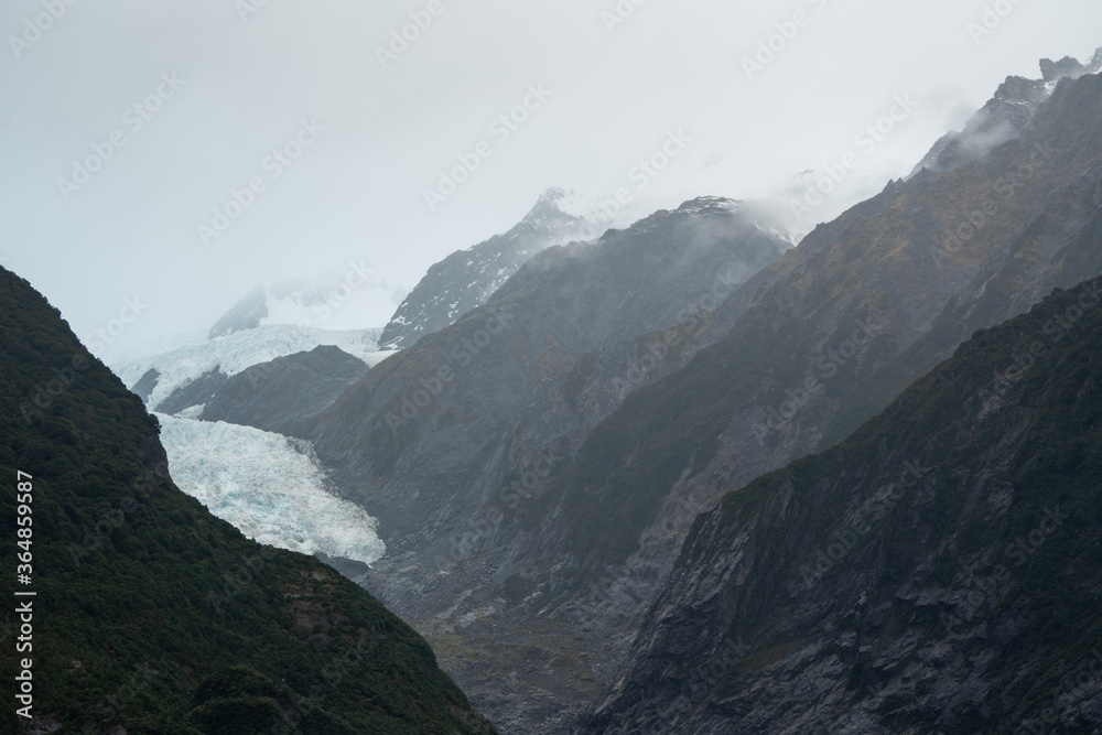 Franz Josef Glacier in the South Island of New Zealand