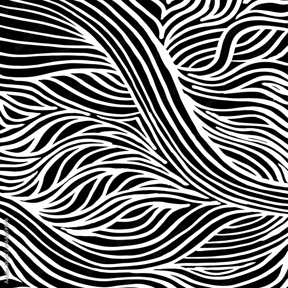 Obraz premium White and black vector. Grunge background. Abstract brush pattern.