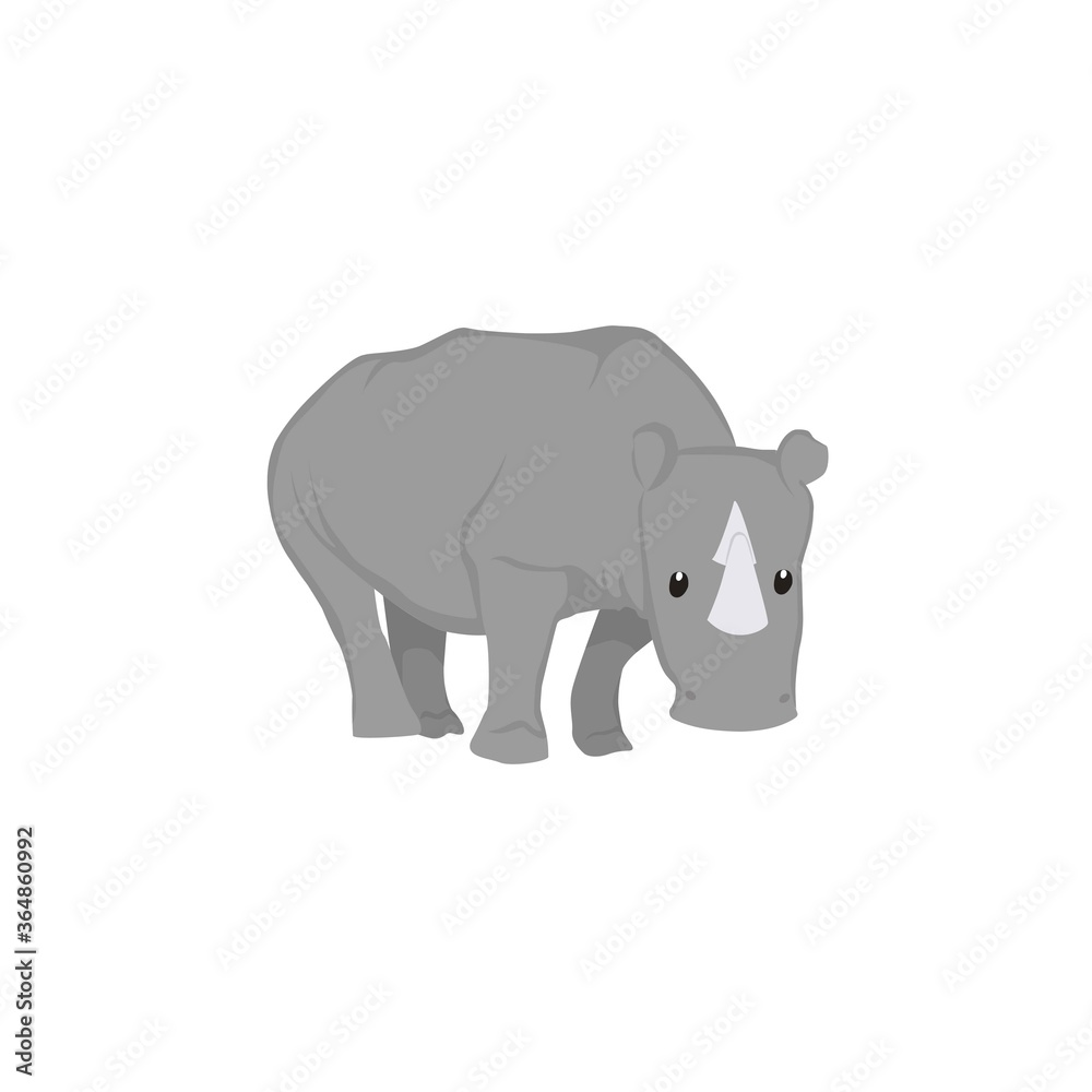 Rhinos Illustration