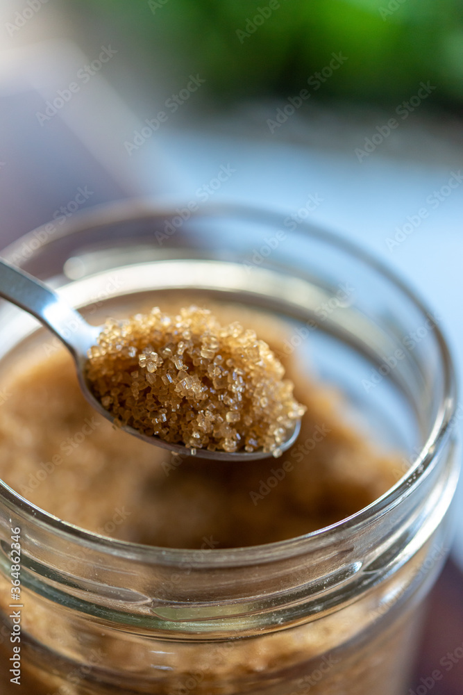 Sugar in the spoon. Sugar in the spoon.